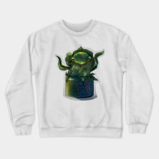 Audrey II is hungry Crewneck Sweatshirt